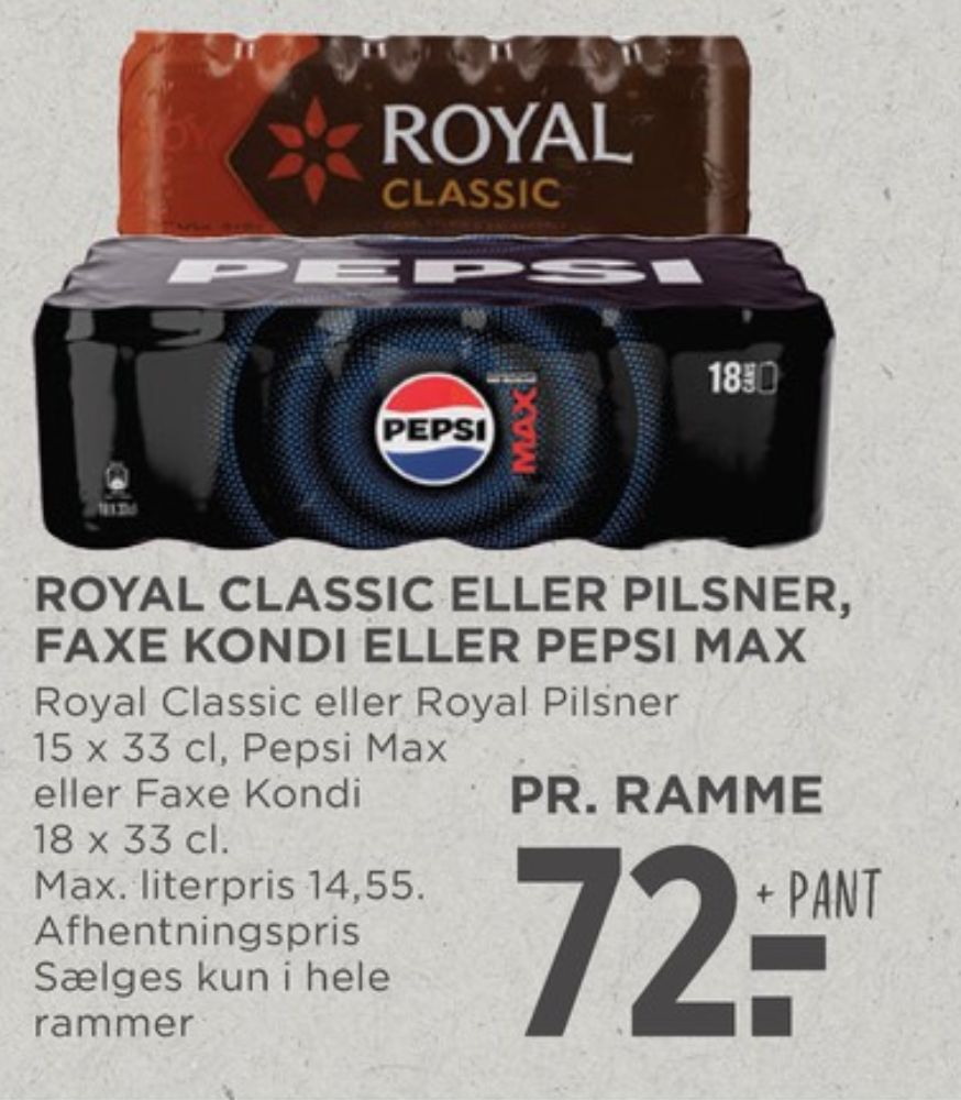 Pepsi Max, Cola 18 pk.
