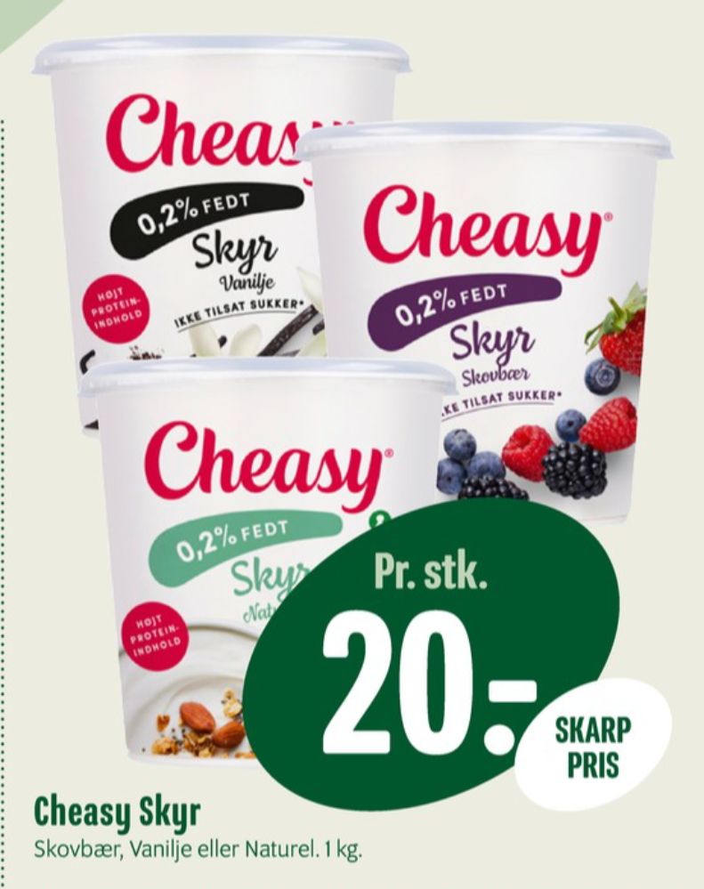 Cheasy, Skovbær Skyr 