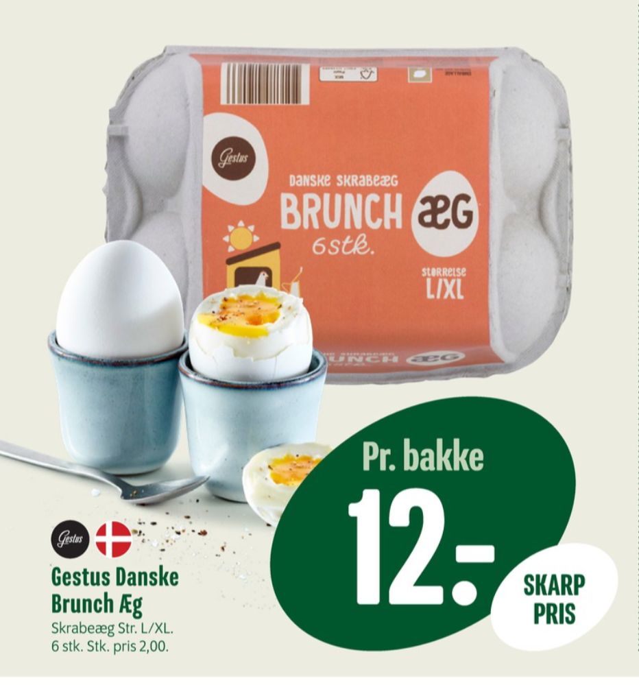 Gestus, Brunch æg L/XL