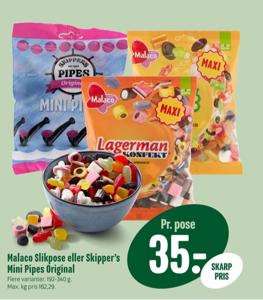 Malaco Lagerman Konfekt, Lakridskonfekt