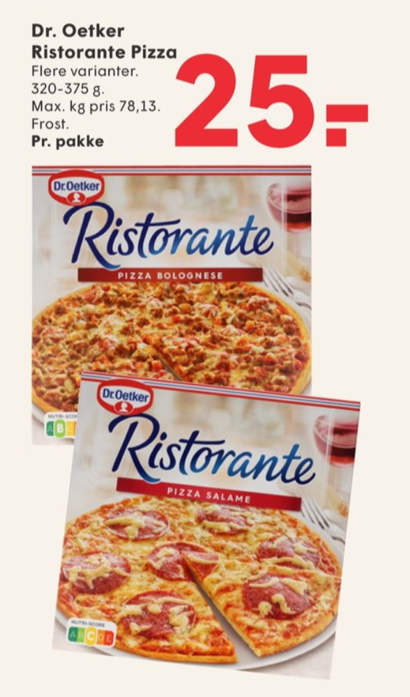 Ristorante, Pizza Bolognese