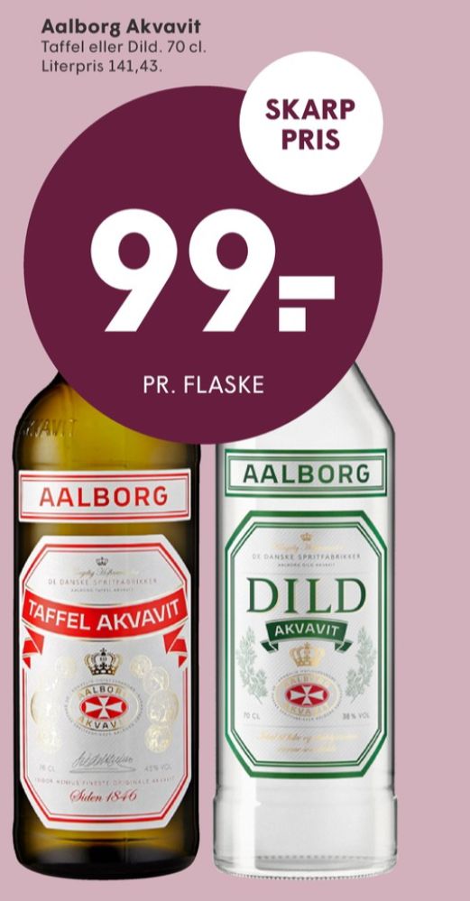 AAlborg Dild Akvavit, Akvavit