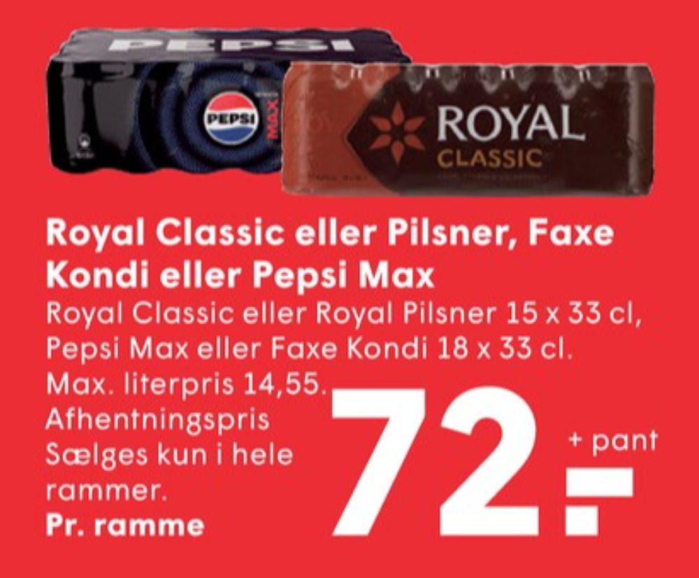 Pepsi Max, Cola 18 pk.