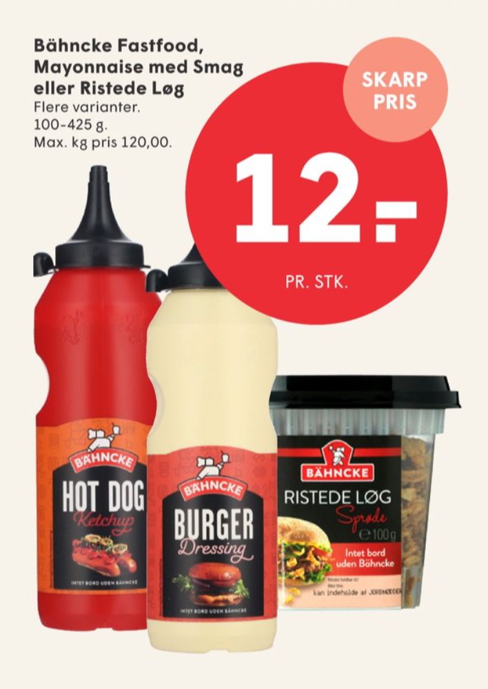 Bähncke, Hot Dog Ketchup