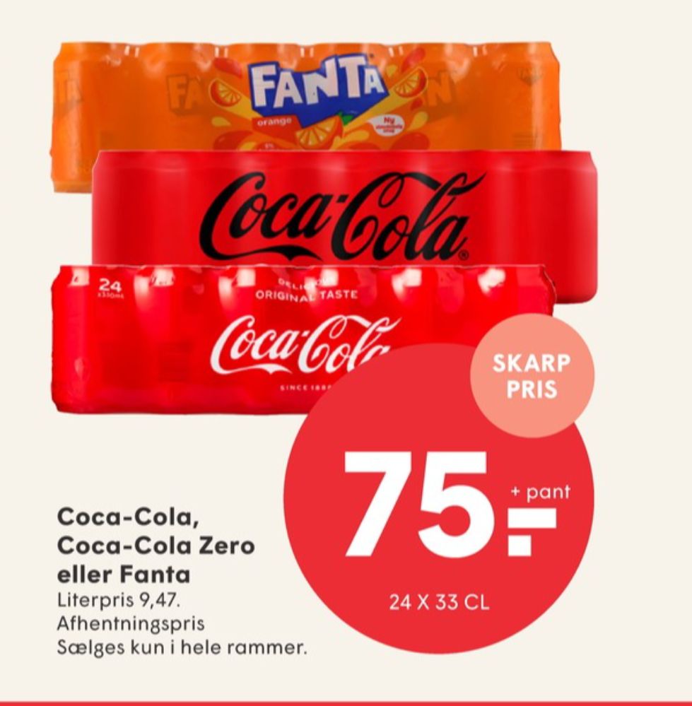 Coca Cola, Cola 24 pk.