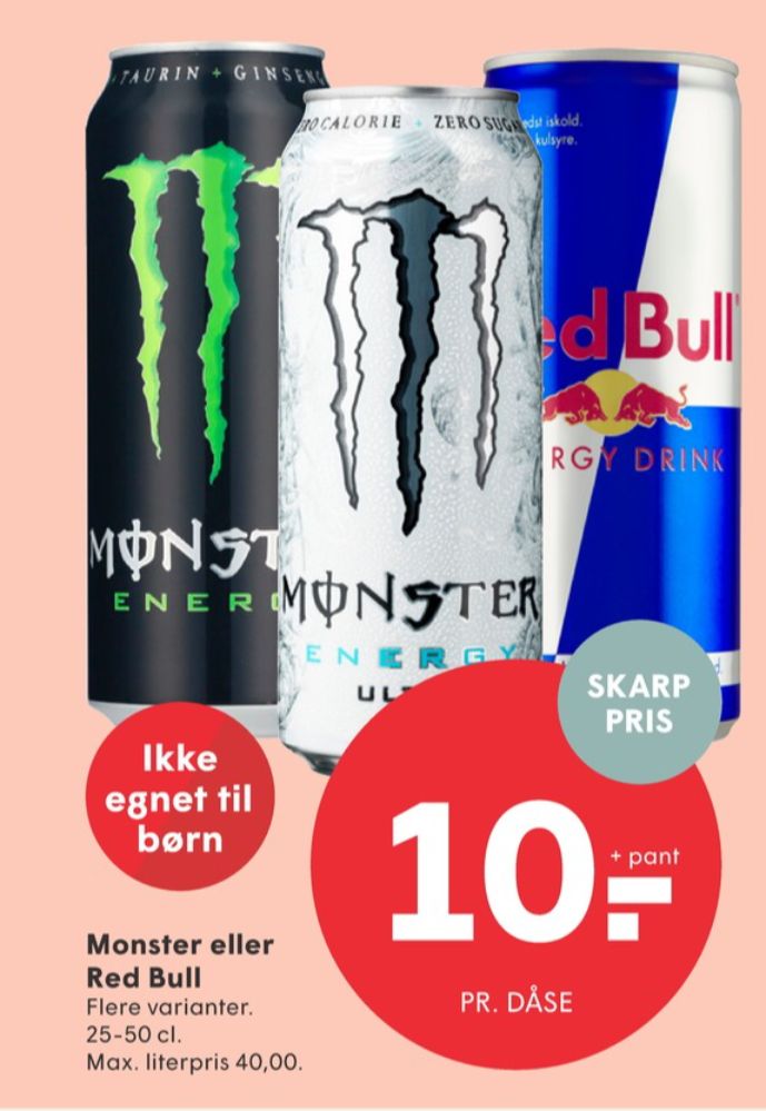 Red Bull Energy, Energidrik