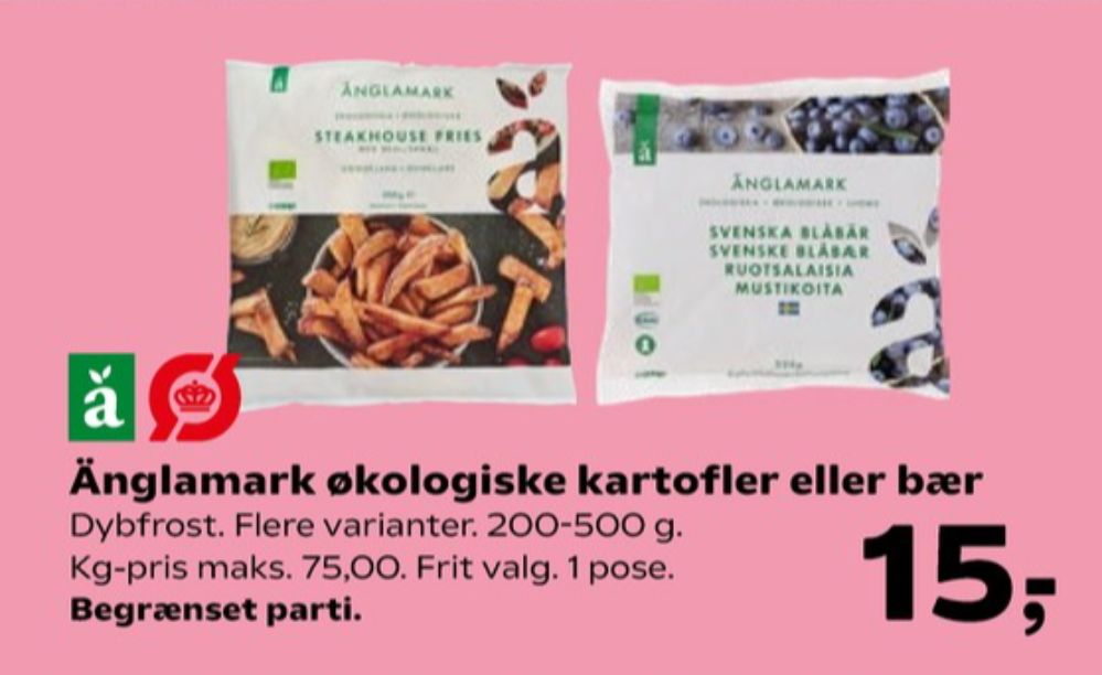 Änglamark, Steakhouse fries