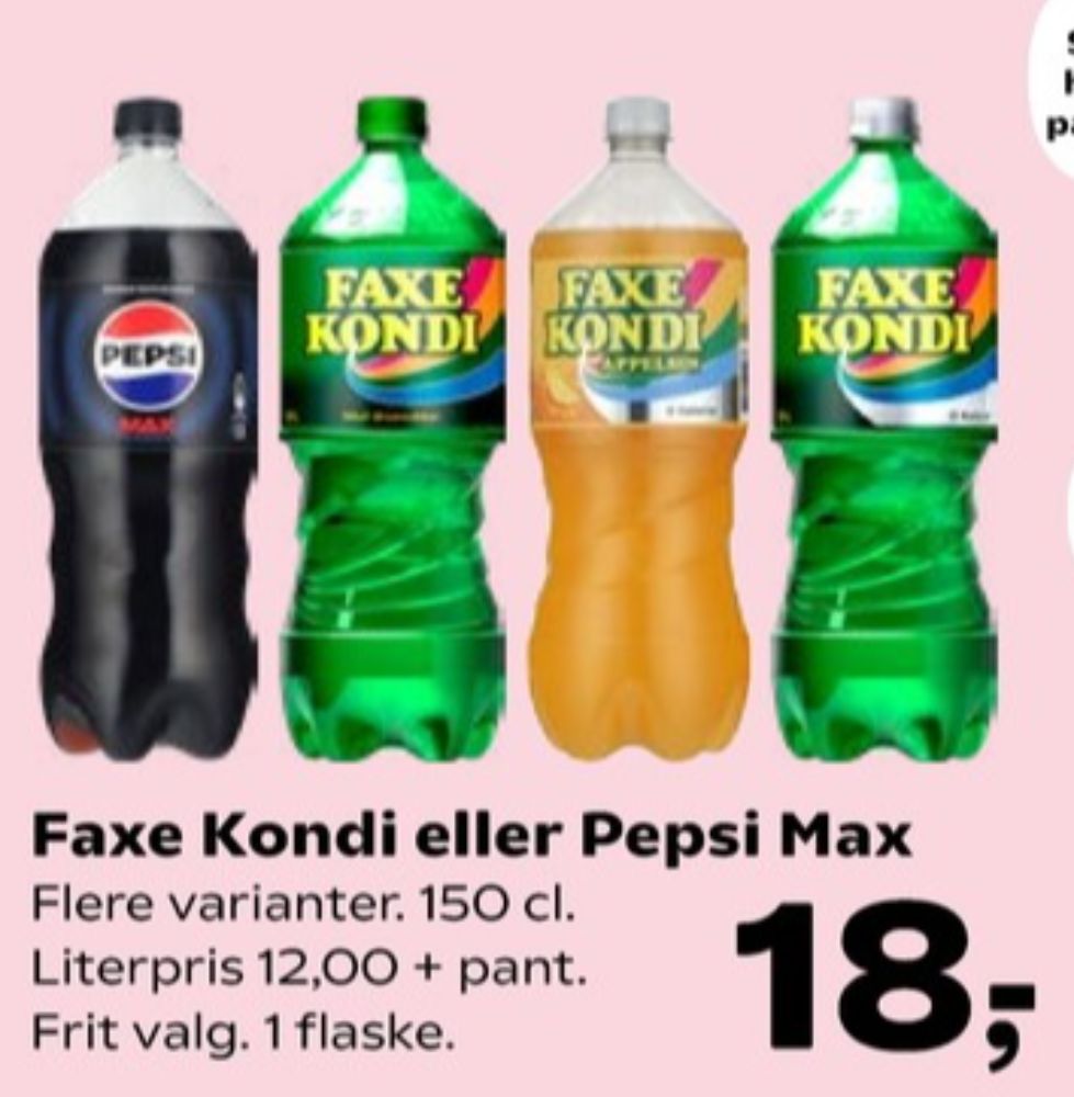 Pepsi Max, Cola