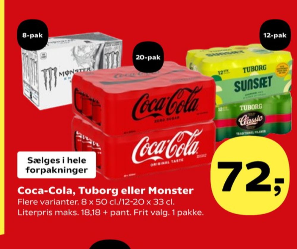 Coca Cola Zero, Cola 20 pk