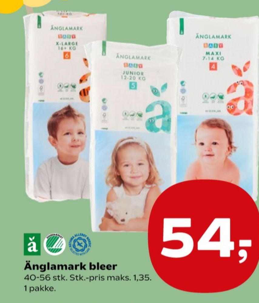 Änglamark Maxi, Bleer str 4 7-14 kg