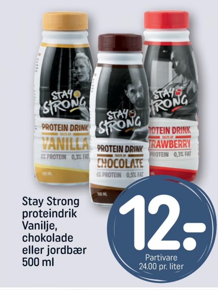 Stay Strong, Proteindrik Chokolade