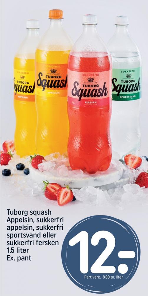 Tuborg Squash, Sportssodavand