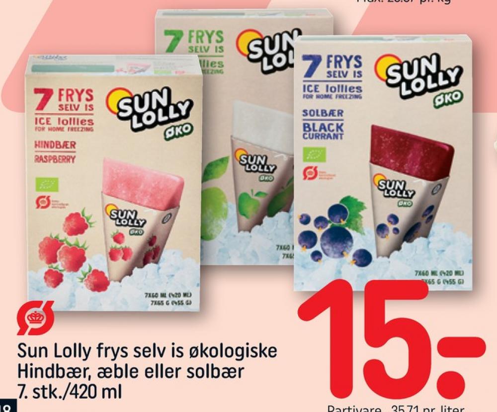 Sun Lolly, Is frys selv - Æble
