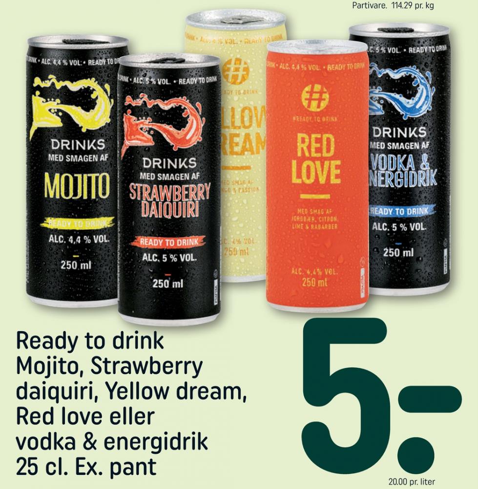 Vodka & Energidrik