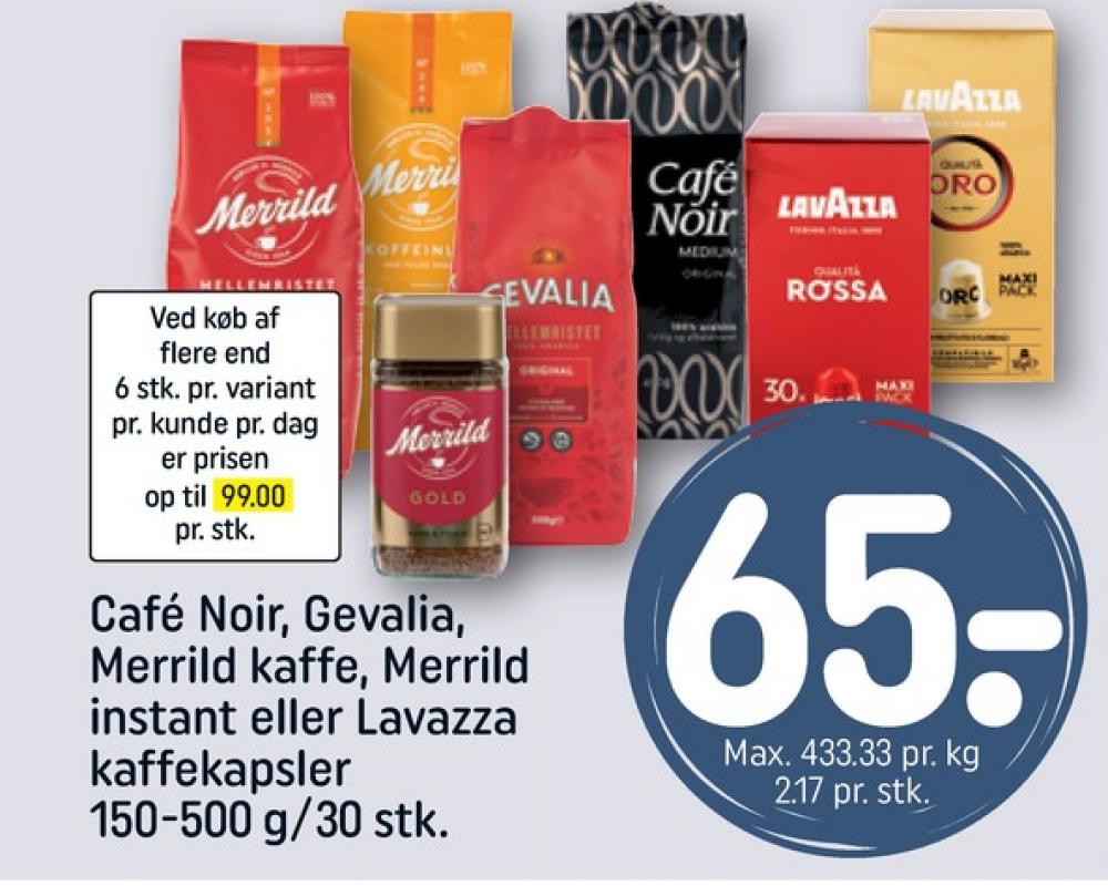 Gevalia Original, Kaffe Formalet