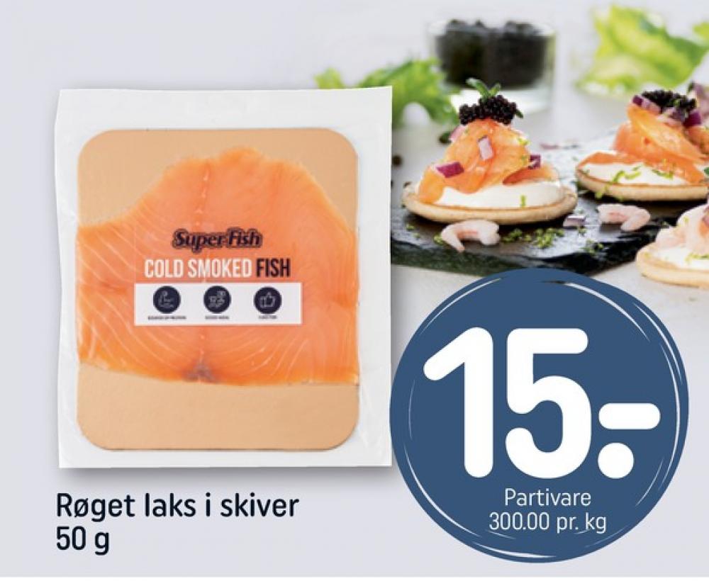 Laks i skiver