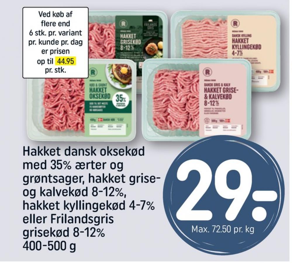 Rema 1000, Hakket Okse og Grønt 35%