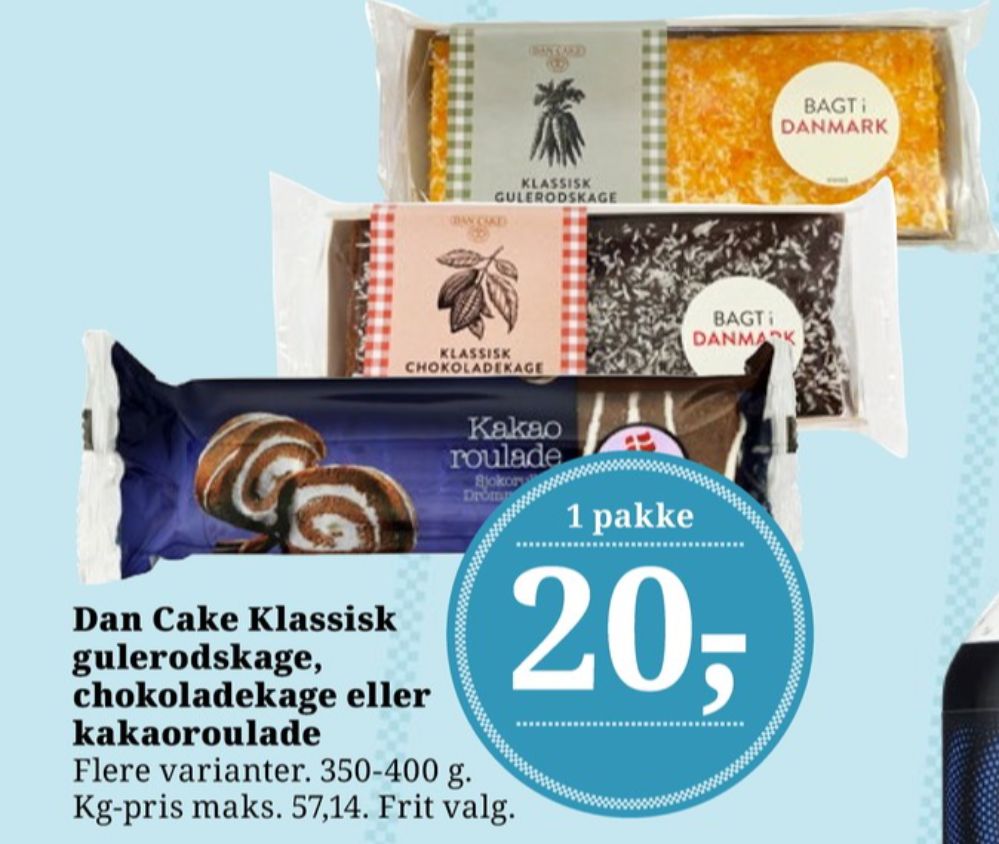 Dan Cake, Gulerodskage