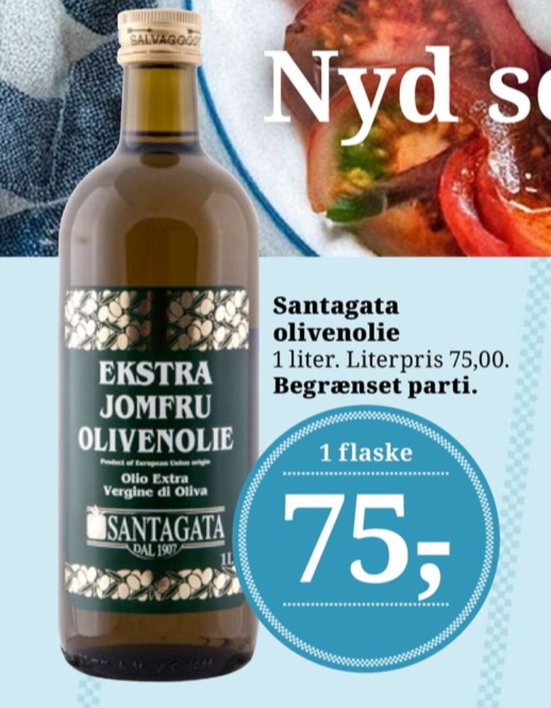 Santagata, Olivenolie