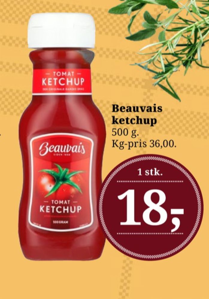 Beauvais, Ketchup