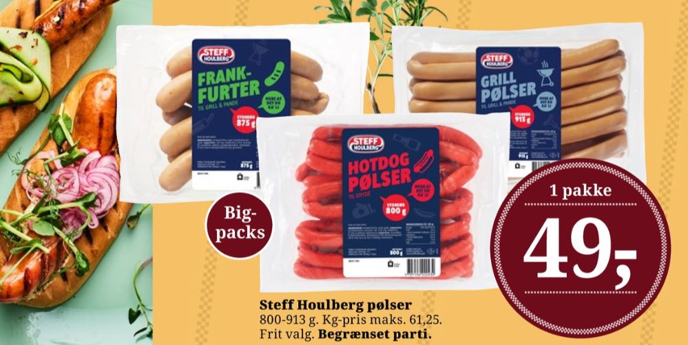 Steff Houlberg, Grillpølser