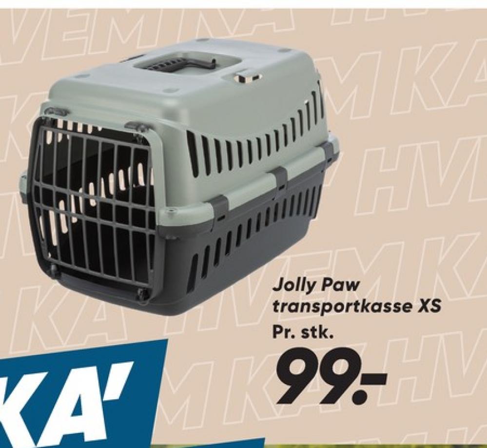 Jollypaw, Transportkasse