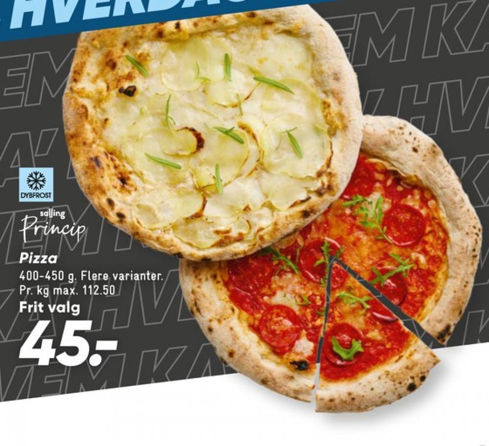 Salling Princip, Pizza
