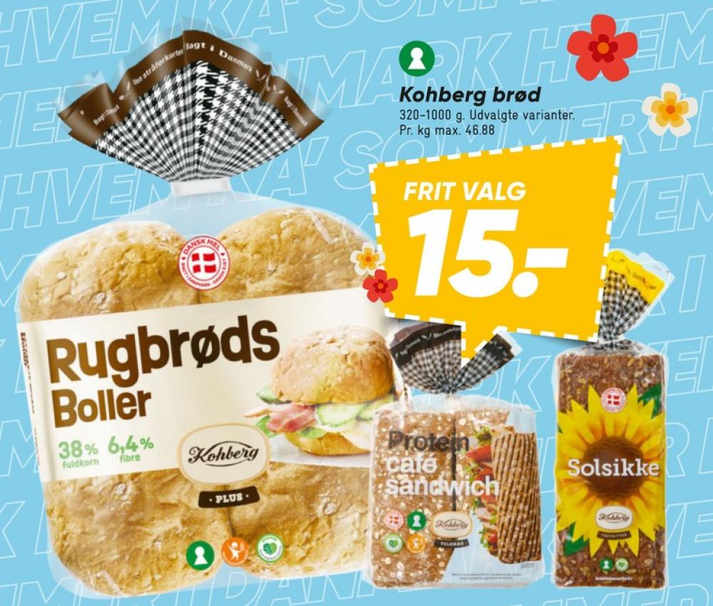Kohberg, Solsikkerugbrød