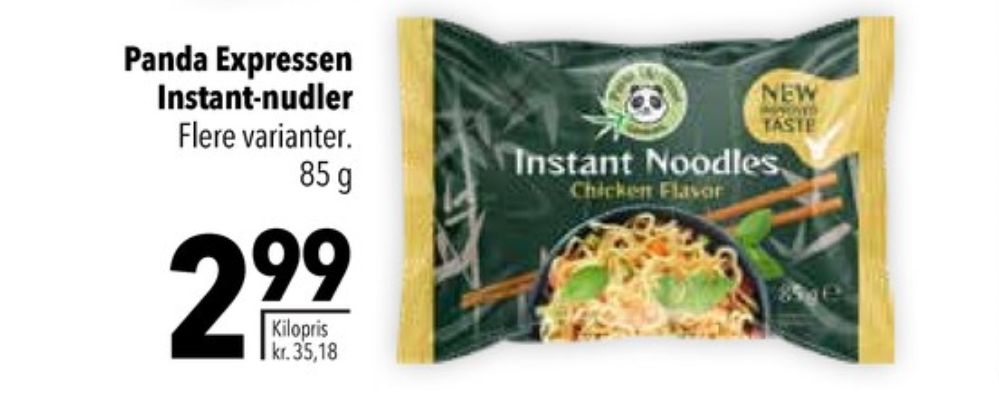 Panda Expressen , Instant Nudler Chicken