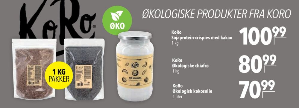 KoRo, Kokosolie