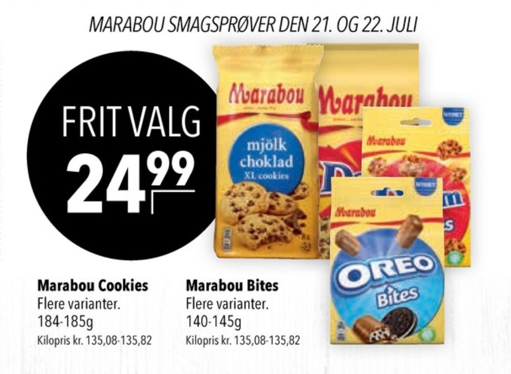 Marabou, Daim XL Cookies