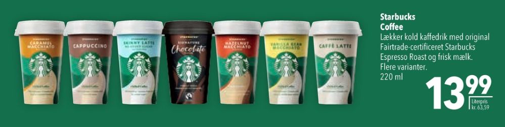 Starbucks, Iskaffe