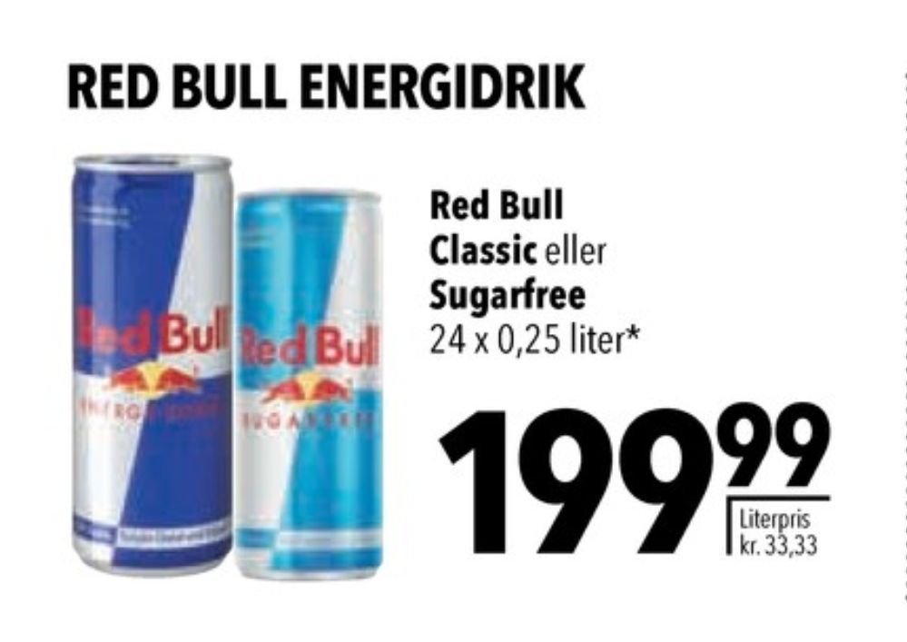 Red Bull Energy, Energidrik 24 pk.