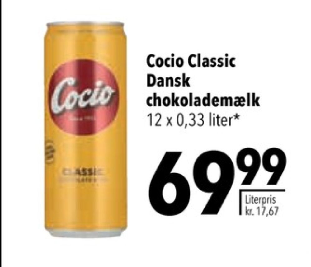 Cocio, Chokolademælk Classic 12 pk.