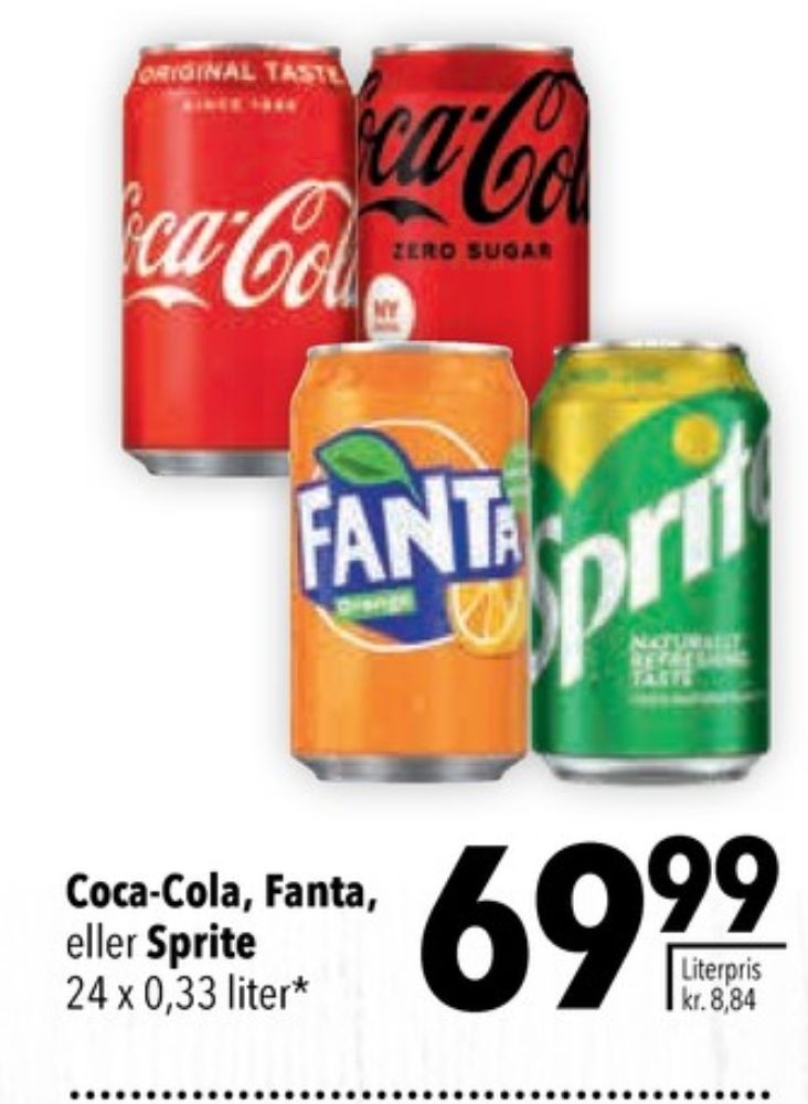 Coca Cola Zero, Cola 24 pk.