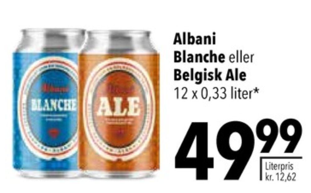 Albani Blanche, Specialøl 12 pk.