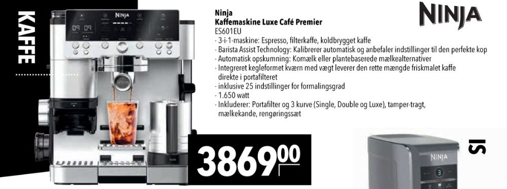 Ninja, Kaffemaskine