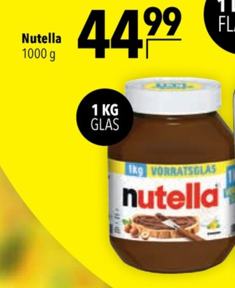 Nutella, Smørepålæg