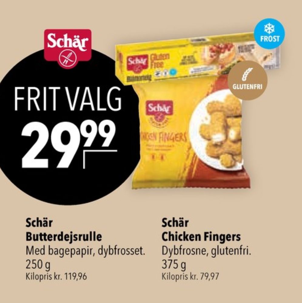 Schär, Chicken Fingers