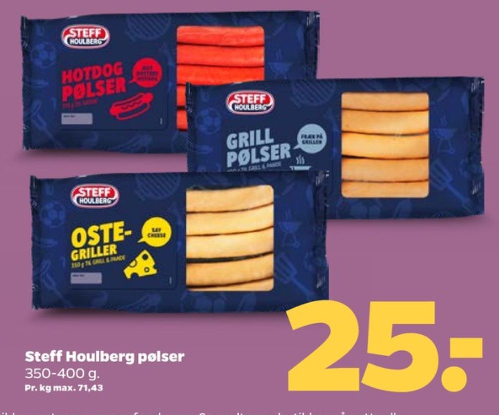 Steff Houlberg, Grillpølser