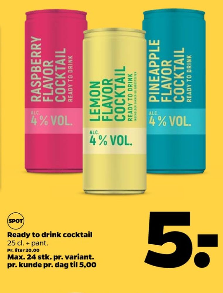 Raspberry Flavor Cocktail