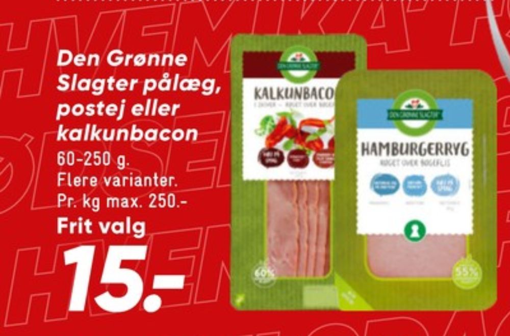 Den Grønne Slagter, Postej