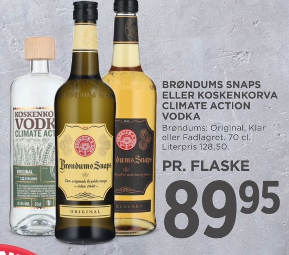 Koskenkorva Climate Action, Vodka