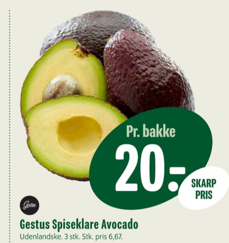 Gestus, Avocado