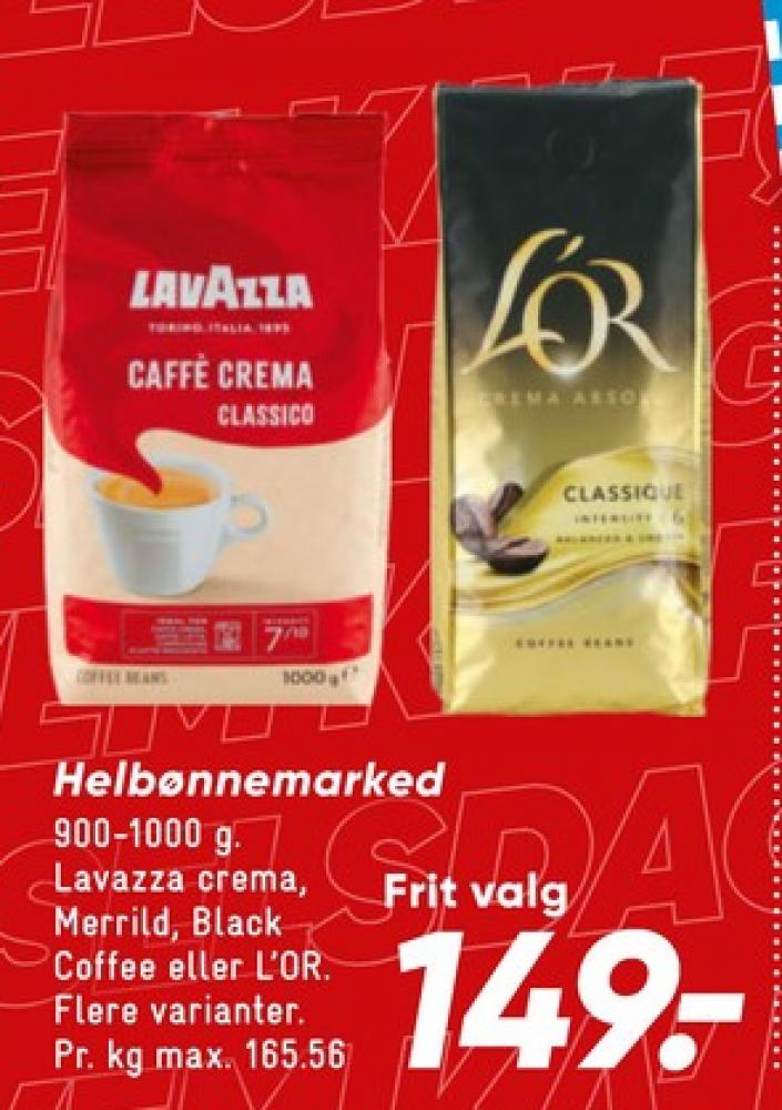 LOR Crema Absolu Classique, Kaffebønner