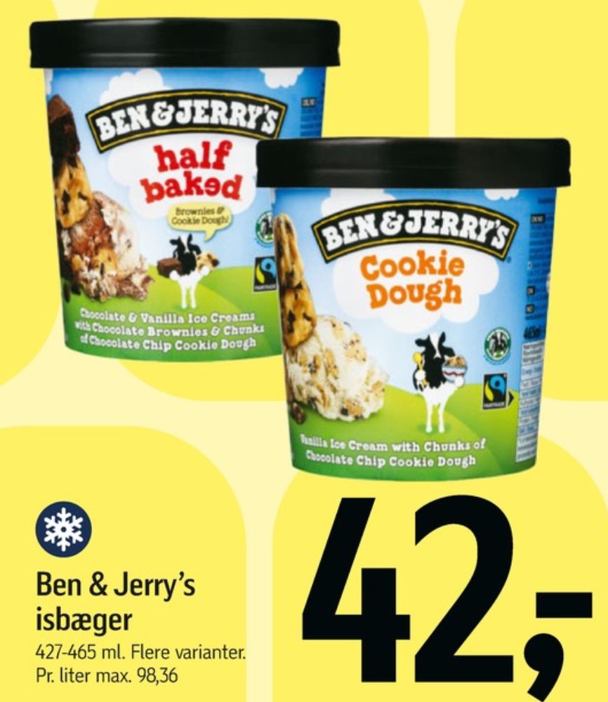 Frisko Ben & Jerry's, Cookie Dough is