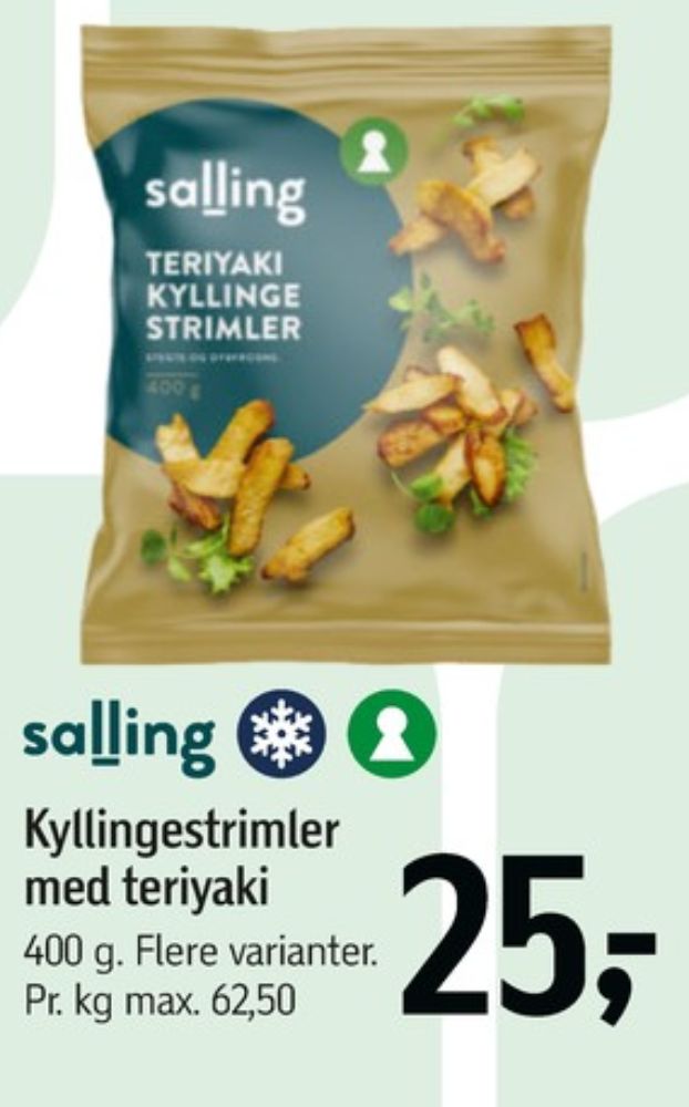 Salling, Teriyaki Kyllingestrimler