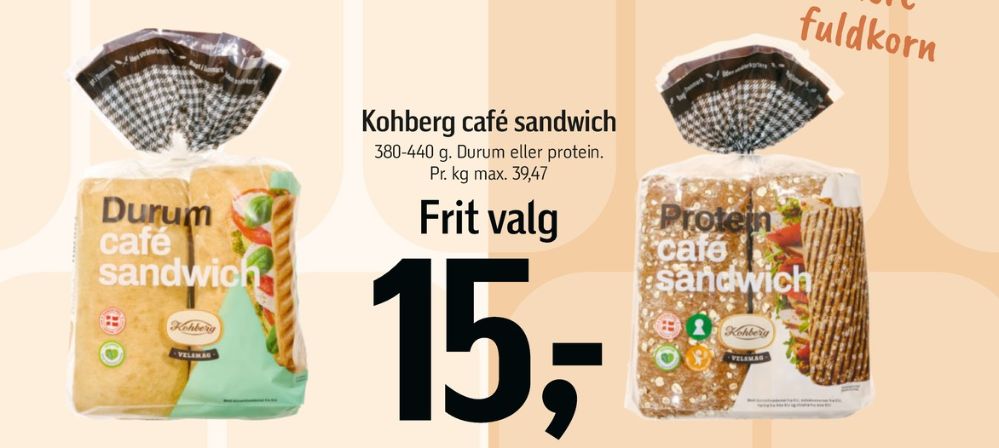 Kohberg, Cafe Sandwich Protein