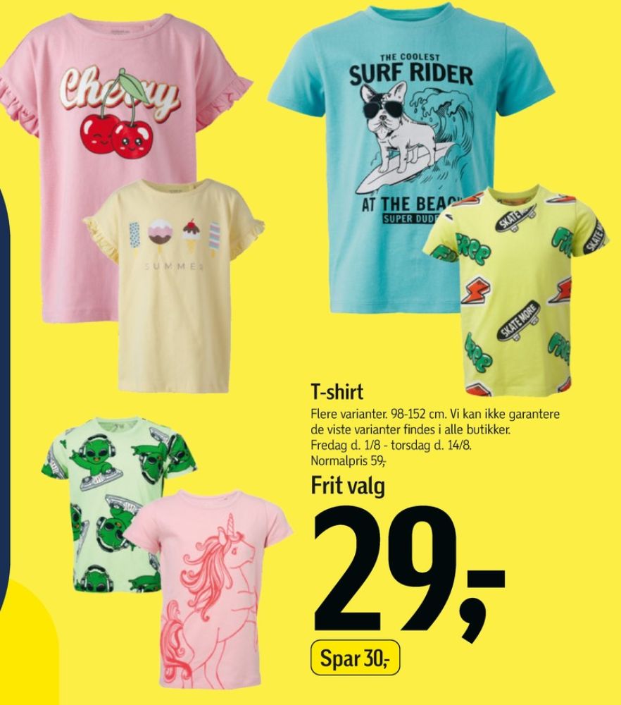 VRS Kids, T-shirt