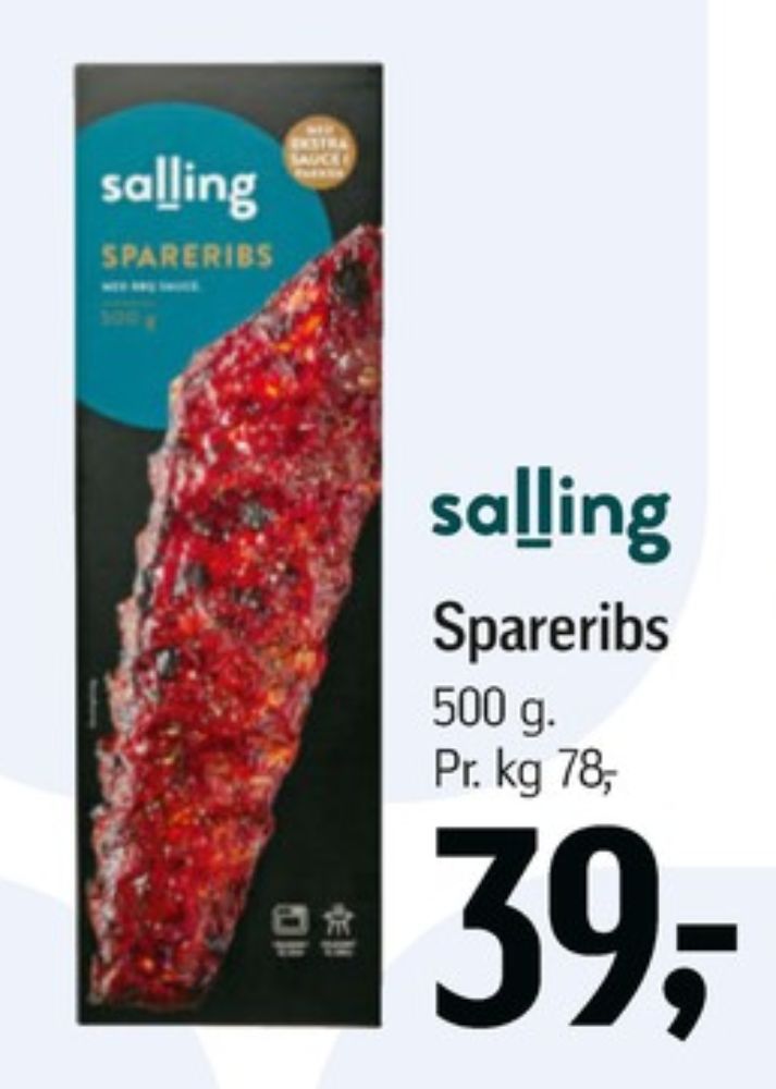Salling, Spareribs